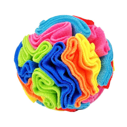 Pet Sniffing Toy Ball Molars Colorful Ball Training Puzzle